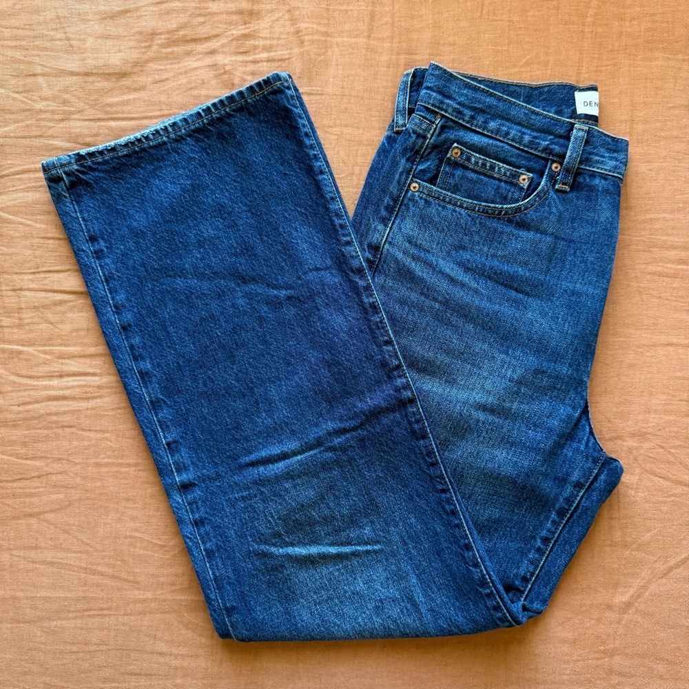 Aritzia Denim Forum The Farrah Hi-rise Wide Jean